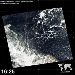 Level 1B Image at: 1625 UTC