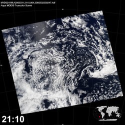 Level 1B Image at: 2110 UTC