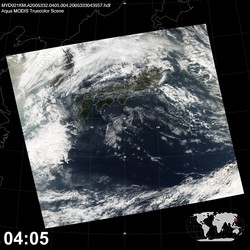 Level 1B Image at: 0405 UTC