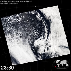 Level 1B Image at: 2330 UTC