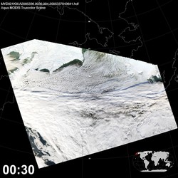 Level 1B Image at: 0030 UTC