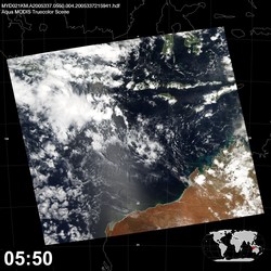 Level 1B Image at: 0550 UTC