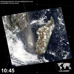 Level 1B Image at: 1045 UTC