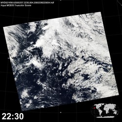 Level 1B Image at: 2230 UTC