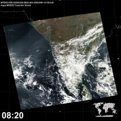 Level 1B Image at: 0820 UTC