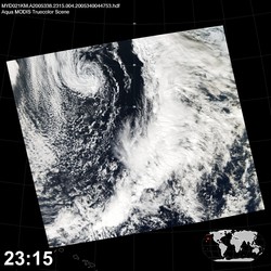 Level 1B Image at: 2315 UTC