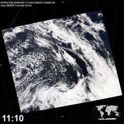 Level 1B Image at: 1110 UTC