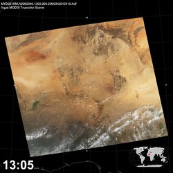 Level 1B Image at: 1305 UTC