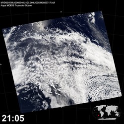 Level 1B Image at: 2105 UTC