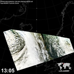 Level 1B Image at: 1305 UTC