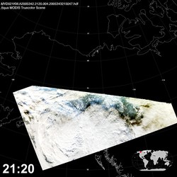 Level 1B Image at: 2120 UTC