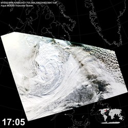 Level 1B Image at: 1705 UTC