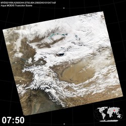 Level 1B Image at: 0750 UTC