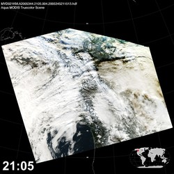 Level 1B Image at: 2105 UTC