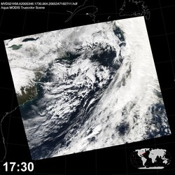 Level 1B Image at: 1730 UTC