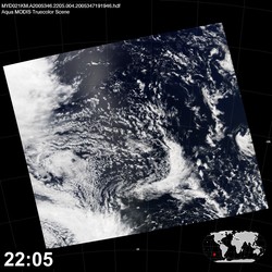 Level 1B Image at: 2205 UTC