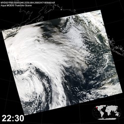 Level 1B Image at: 2230 UTC