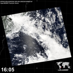 Level 1B Image at: 1605 UTC