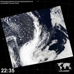 Level 1B Image at: 2235 UTC