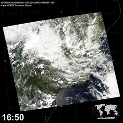 Level 1B Image at: 1650 UTC