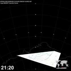 Level 1B Image at: 2120 UTC