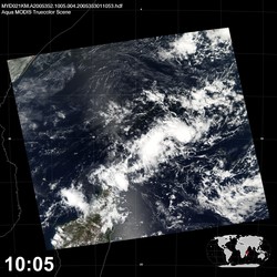 Level 1B Image at: 1005 UTC