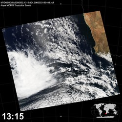 Level 1B Image at: 1315 UTC