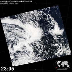 Level 1B Image at: 2305 UTC