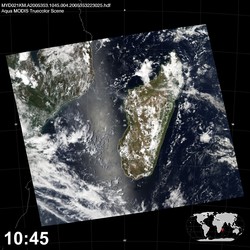 Level 1B Image at: 1045 UTC