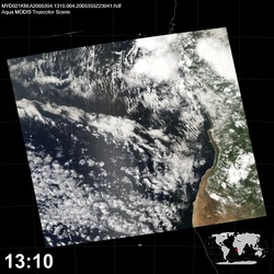 Level 1B Image at: 1310 UTC