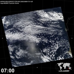 Level 1B Image at: 0700 UTC