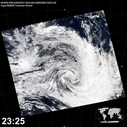 Level 1B Image at: 2325 UTC