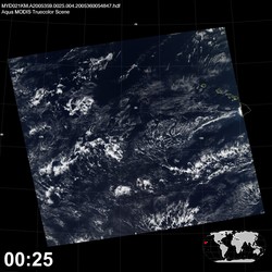 Level 1B Image at: 0025 UTC