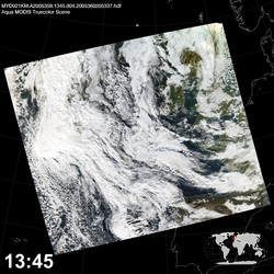 Level 1B Image at: 1345 UTC