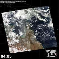 Level 1B Image at: 0405 UTC