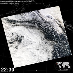 Level 1B Image at: 2230 UTC