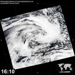 Level 1B Image at: 1610 UTC