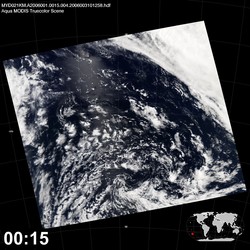 Level 1B Image at: 0015 UTC