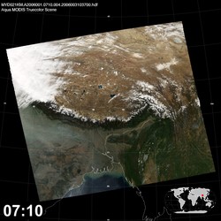 Level 1B Image at: 0710 UTC