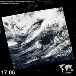 Level 1B Image at: 1705 UTC