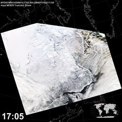 Level 1B Image at: 1705 UTC