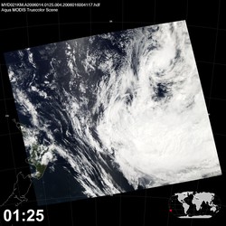 Level 1B Image at: 0125 UTC