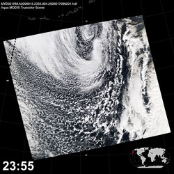 Level 1B Image at: 2355 UTC