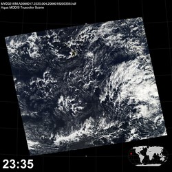 Level 1B Image at: 2335 UTC