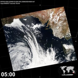 Level 1B Image at: 0500 UTC