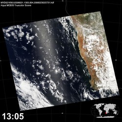 Level 1B Image at: 1305 UTC