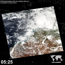 Level 1B Image at: 0525 UTC