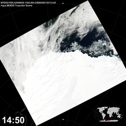 Level 1B Image at: 1450 UTC