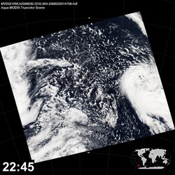 Level 1B Image at: 2245 UTC