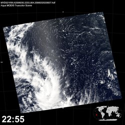 Level 1B Image at: 2255 UTC